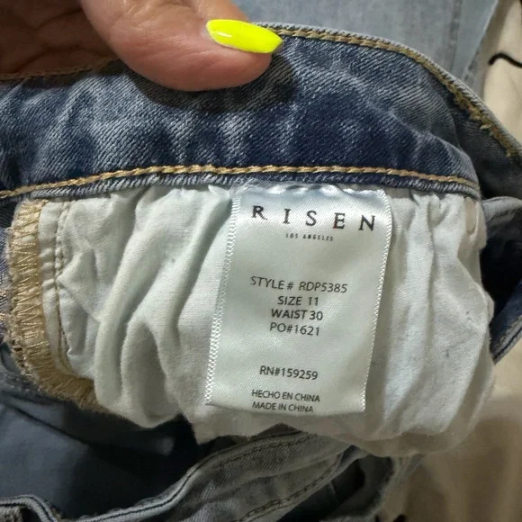 RISEN wide leg jeans 11/30 - Picture 3 of 7